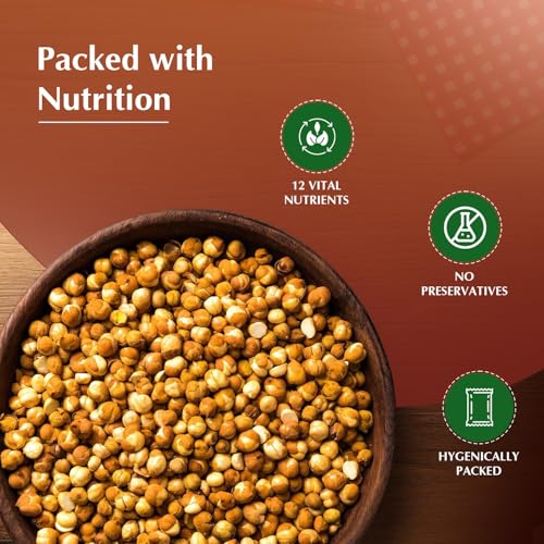 Image of Amazon Brand - Vedaka Roasted Chana Whole with skin 500 g