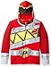 Power Rangers Little Boys' Character Hoodie, Red Dino, Medium/5/6