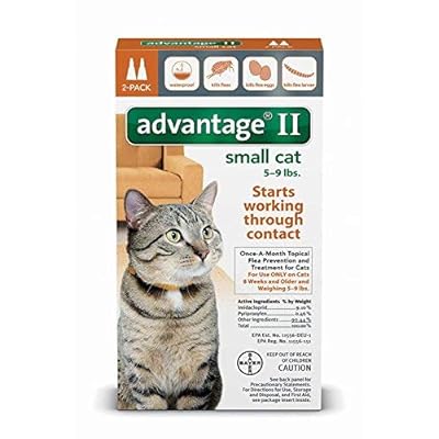 Advantage II 2-Month Supply for Small Cats (5-9lbs) Tunisia Ubuy