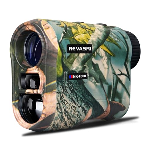 Produktfoto von REVASRI Jagd Golf Entfernungsmesser 1000 Y/M mit Winkel und horizontalem Abstand Wasserdichter, mit…