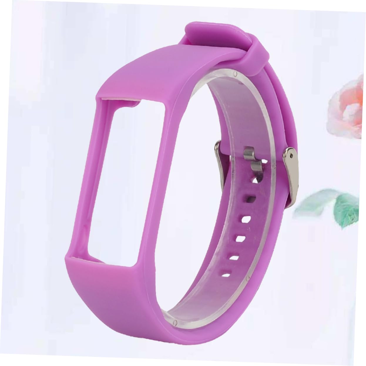 OSALADI 3 Uds Correa De Reloj De Repuesto Correa De Reloj De Silicona Elegante Correa De Reloj De Moda Pulsera Inteligente Púrpura A370