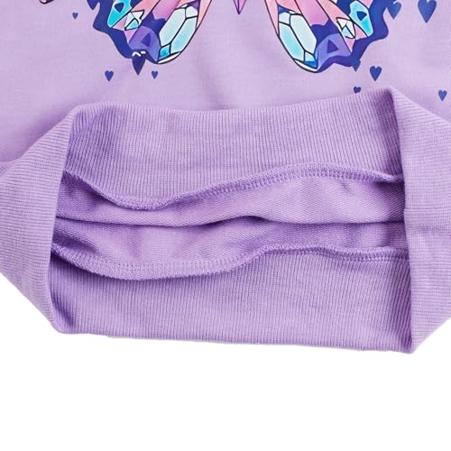 Image of Little Girls Clothes Sets - Cute Sweatshirts Top Shirt & Leggings 2 Piece Kids Fall Winter Outfits Toddler Clothing