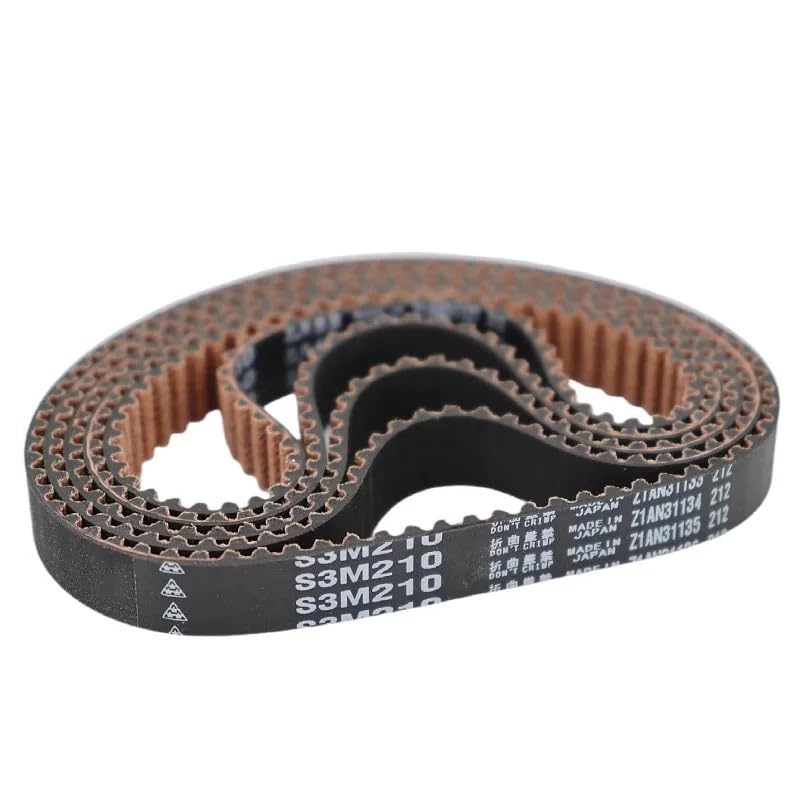 S3M1005 S3M1014 S3M1035 S3M1050 S3M1080 Super Belt Motor Tools Sander Treadmill Pulley Circular Teeth Rubber Belt(S3M1035,1PC_3MM)