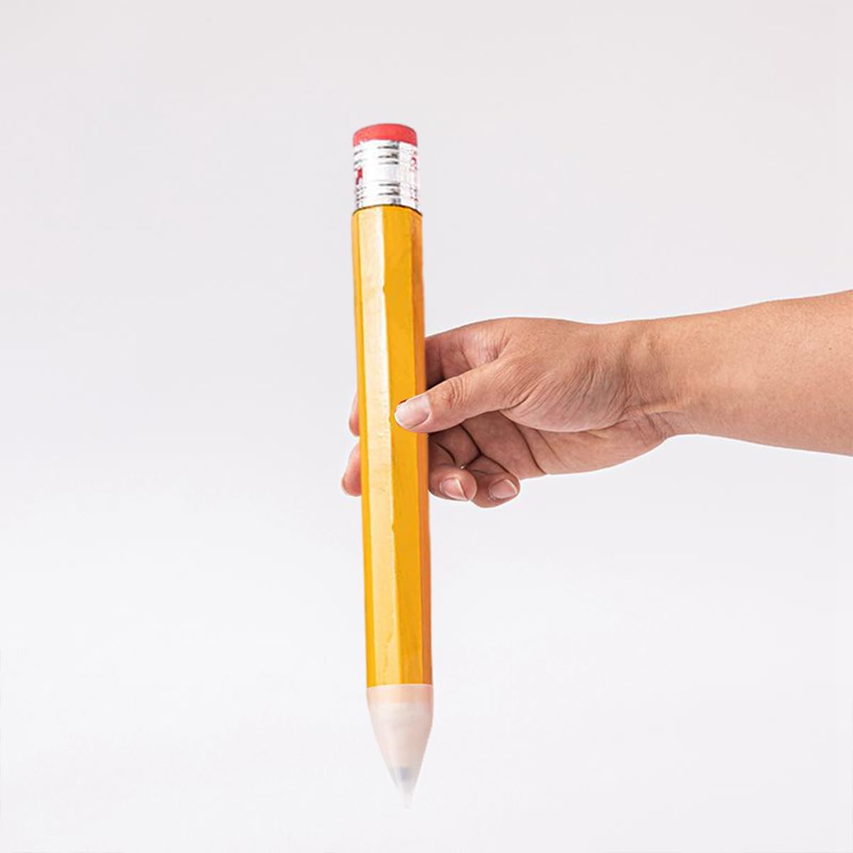 Amazon.co.jp: 木製 ジャンボ 鉛筆 巨大 鉛筆おもちゃ 35cm 消しゴム
