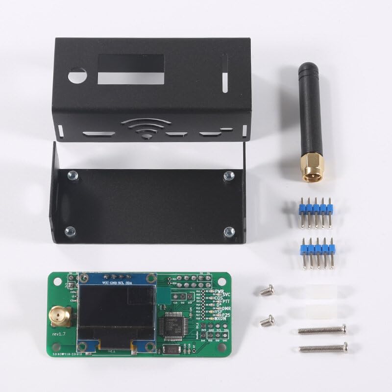 VIDOO Antena + Aluminiowa Obudowa Wsparcie Hotspot P25 DMR YSF dla Raspberry pi