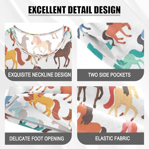 senya Short Sleeve Pajamas Sets Summer Cotton Sleepwear National Flag World Map, 5T4