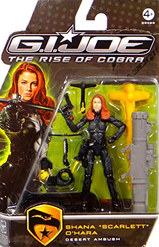 G. I. Joe Shana Scarlett O'Hara Desert Ambush  The rise of Cobra  Action Figurine de Hasbro