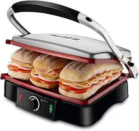 Press Grill 180°, Mondial, Preto/Inox, 2000W, 220V - PG-02