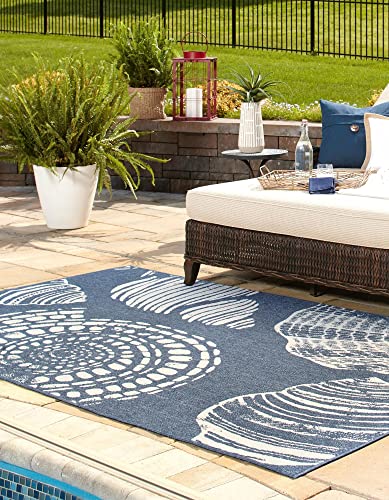 Tapete decorativo Unique Loom 160x244 cm azul miniatura 4