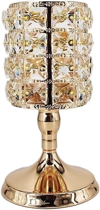 Candle Holders Candlestick Holder Crystal Single-Head Candle Holder Decoration Wedding Hotel Home Decoration Supplies Romantic Candlelight Dinner Ornaments for Living Roo