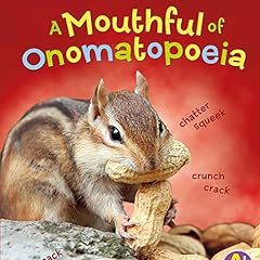 A Mouthful of Onomatopoeia Audiolibro Por Bette Blaisdell arte de portada