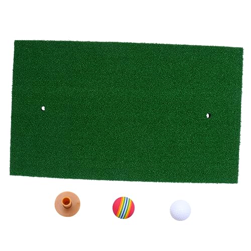 Milisten 1 Pieza Alfombrilla de Práctica para Entrenamiento Interior Alfombrilla Portátil para Chipping y Putting Estilo