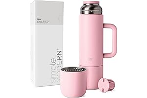 Simple Modern Insulated Travel Thermos in Blush Pink