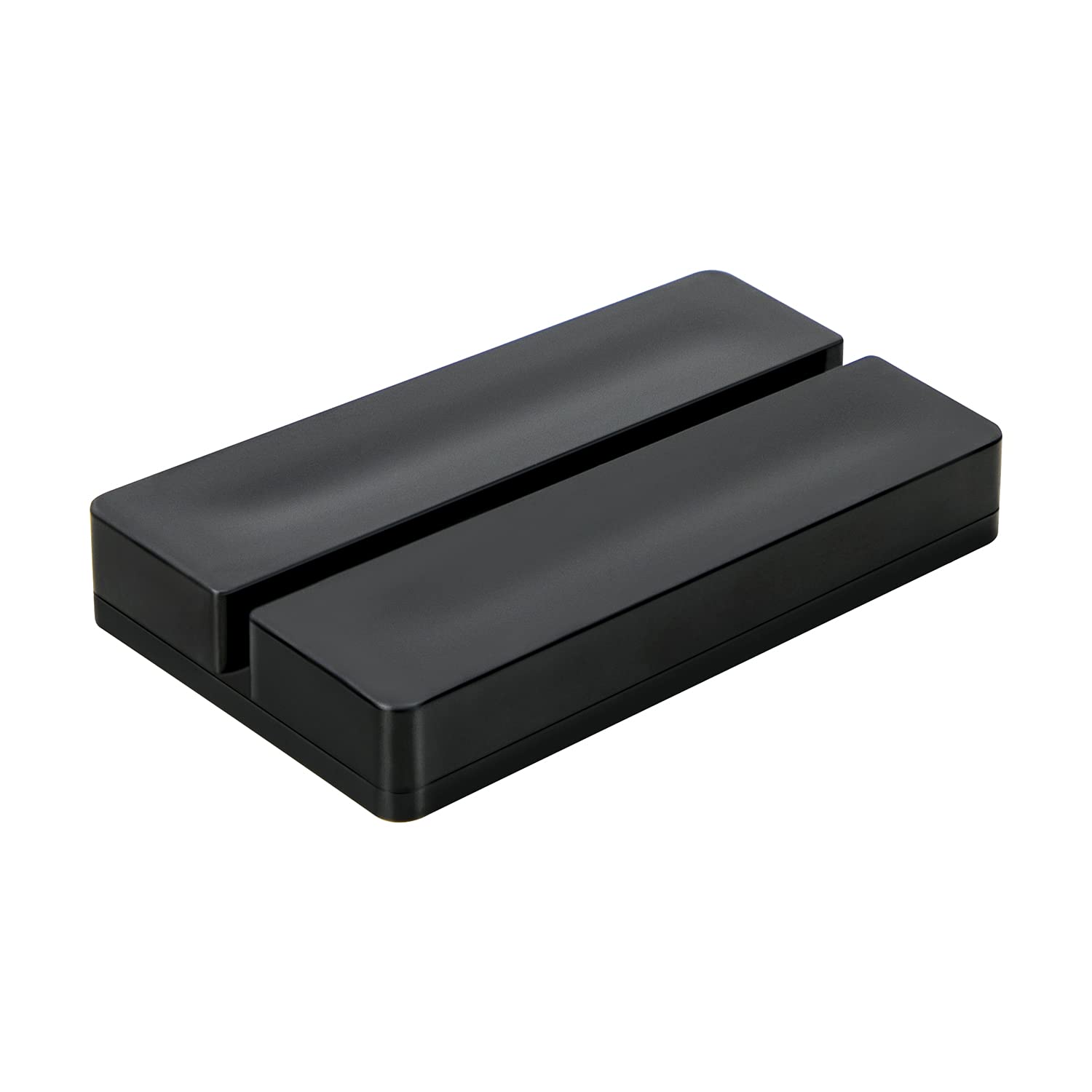 Acrylic Sign Stand Card Holder, 10 PCS Place Sign Holders With Card Slot, Stands for Acrylic Signs, Table Numbers Display Stands for Meeting /Menu/ Table Numbers (Black)