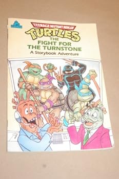 Paperback The Fight for the Turnstone (Teenage Mutant Ninja Turtles) Book