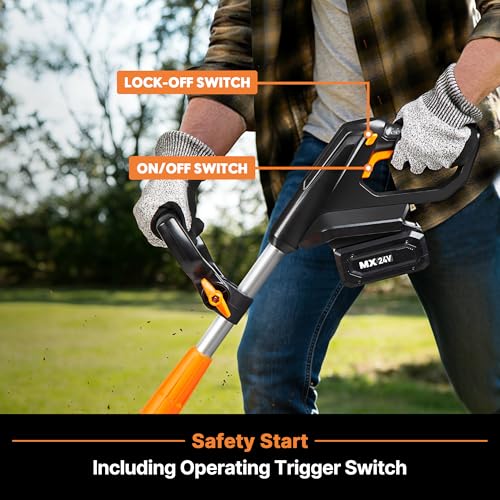 Image of LawnMaster 24V MAX 9 inch Cordless Tiller - CLTE2409