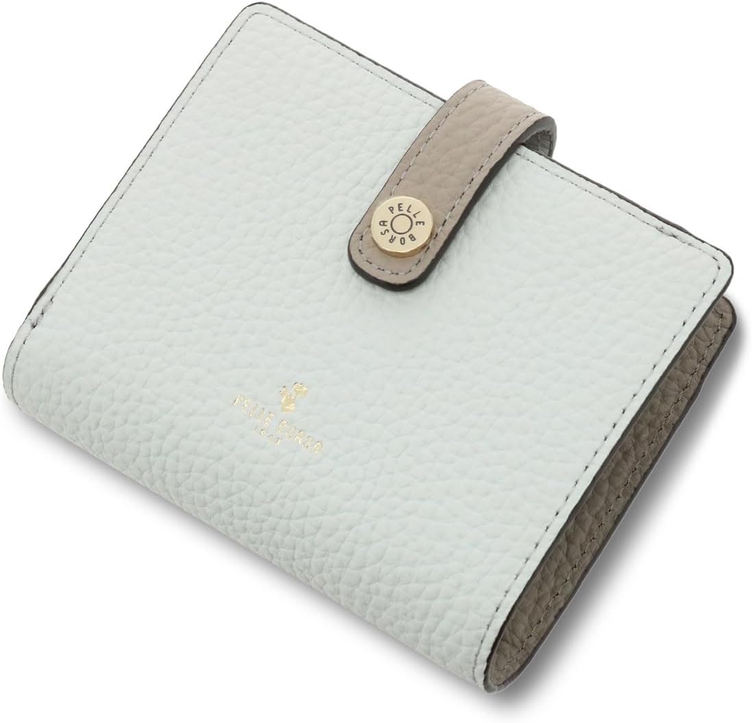 Amazon | [ペレボルサ] 二つ折り財布 本革 レネットグッズ 日本製牛革