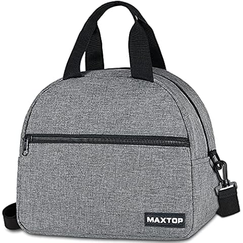 MAXTOP Bolsa térmica porta alimentos con bolsillo frontal y bolsa interior de malla Cover