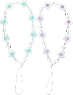 ULDIGI 2 Pçs Capa De Telefone Móvel Com Pingente De Telefone Bonito Capa De Telefone Flor Capa De Telefone Pingente De Telefone Celular Pulseira Para Telefone Pingente De Telefone Bonito