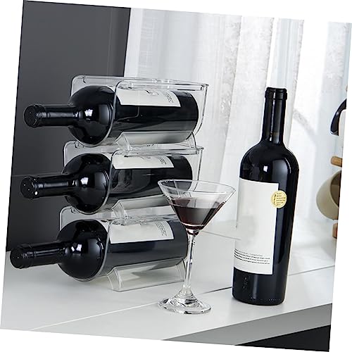 Organizador para botellas de vino, 4 piezas miniatura 7