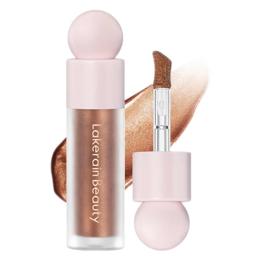MysenseLiquid Highlighter Makeup, Natural Glow Face Highlighter Stick, Silky Smooth Light Liquid Luminizer, Long Lasting Highlight Face Illuminator Make up, 04 Candlelight