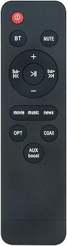 New DS6403H Replaced Remote Control Compatible with Saiyin Sound Bar DS6305 DS6403 DS6801