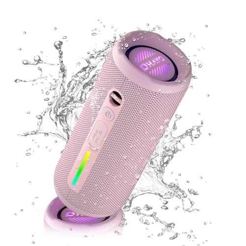 How to Make Regular Speakers Wireless? OHAYO Portable Bluetooth Speaker, IPX7 Waterproof Wireless Speaker with 24W Stereo Sound, Active...