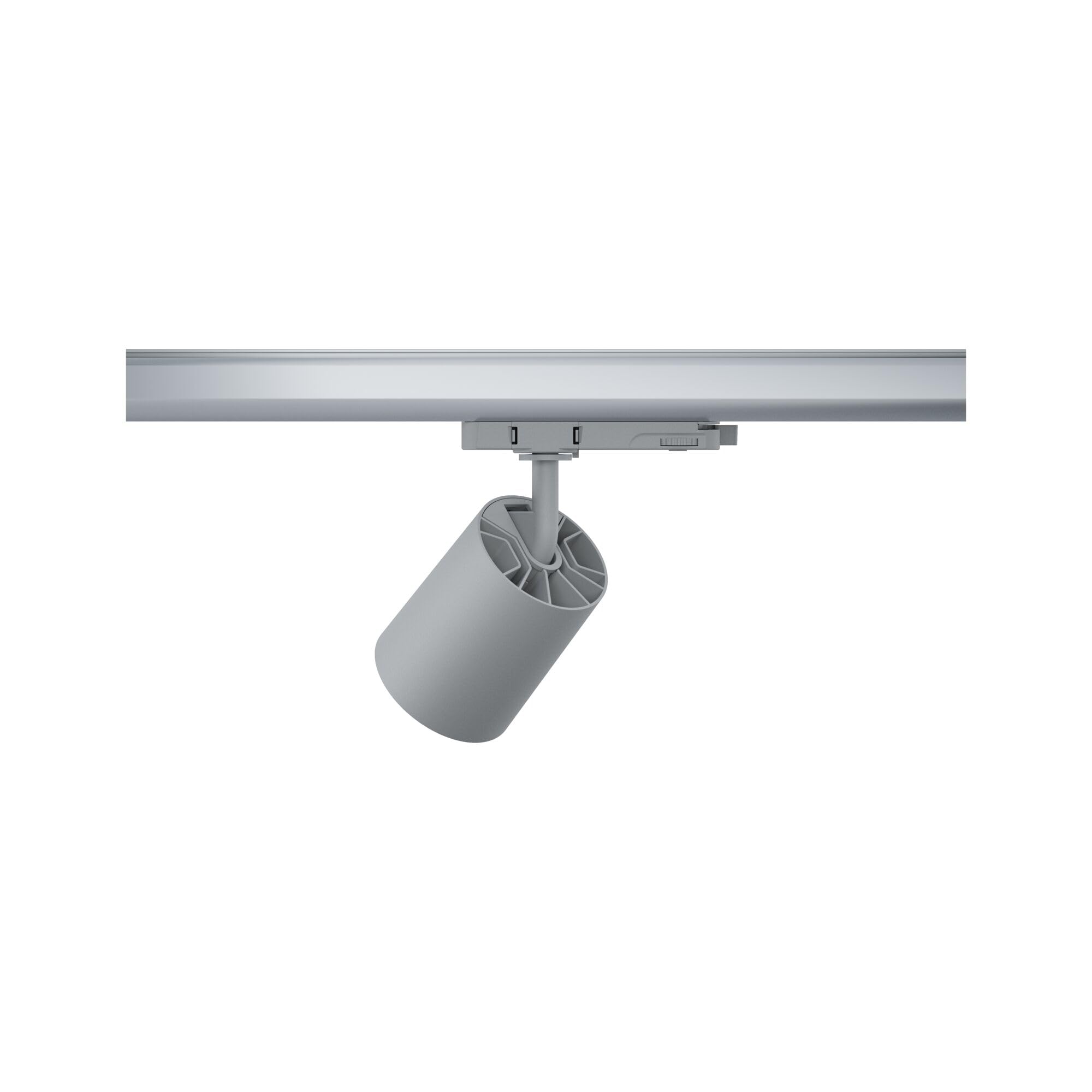 Paulmann 96573 ProRail3 Spot a binario LED Kratos 50° 3000lm 25W 3000 K 230 V argentato Sistema di illuminazione a binario