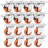 W B D WEIBIDA 50mm Ruedas para Muebles Pesados, Set de 16