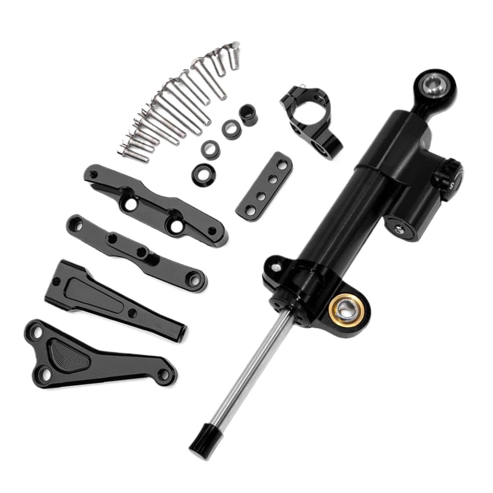 Filwy Onecolor Steering Stabilizer Damper Bracket Mount Compatible With Cb650f 2014 2015 2016 2017