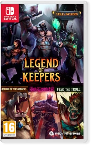 Legend of Keepers para Nintendo Switch juego de estrategia roguelite en formato fisico