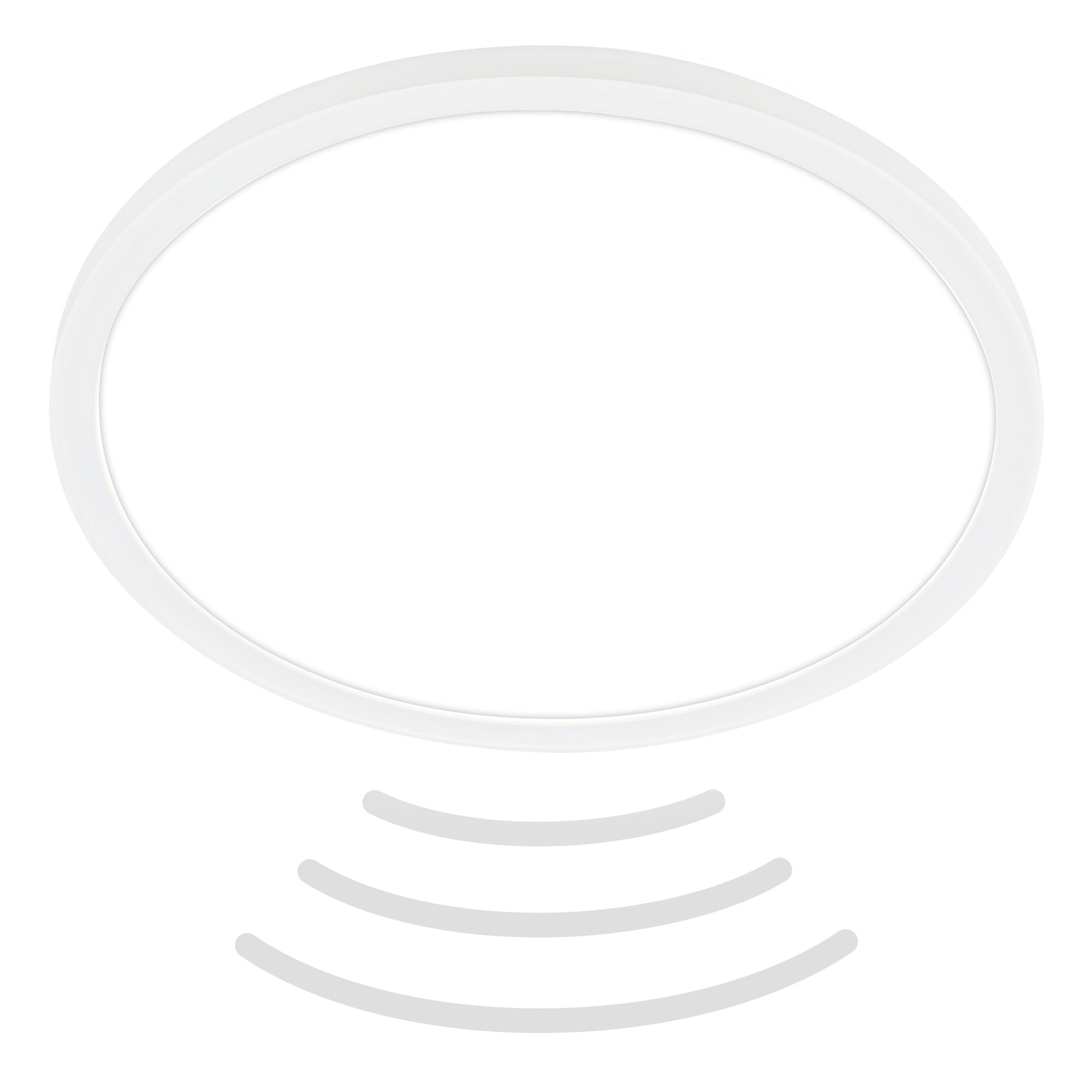 BRILONER - LED Ceiling lamp with Motion Detector IP44 3m Range, Neutral White Light Colour, Flat, 120 Degree Detection, LED Ceiling Light, LED Panel, Bathroom lamp, Bathroom lamp, 29x3 cm, White