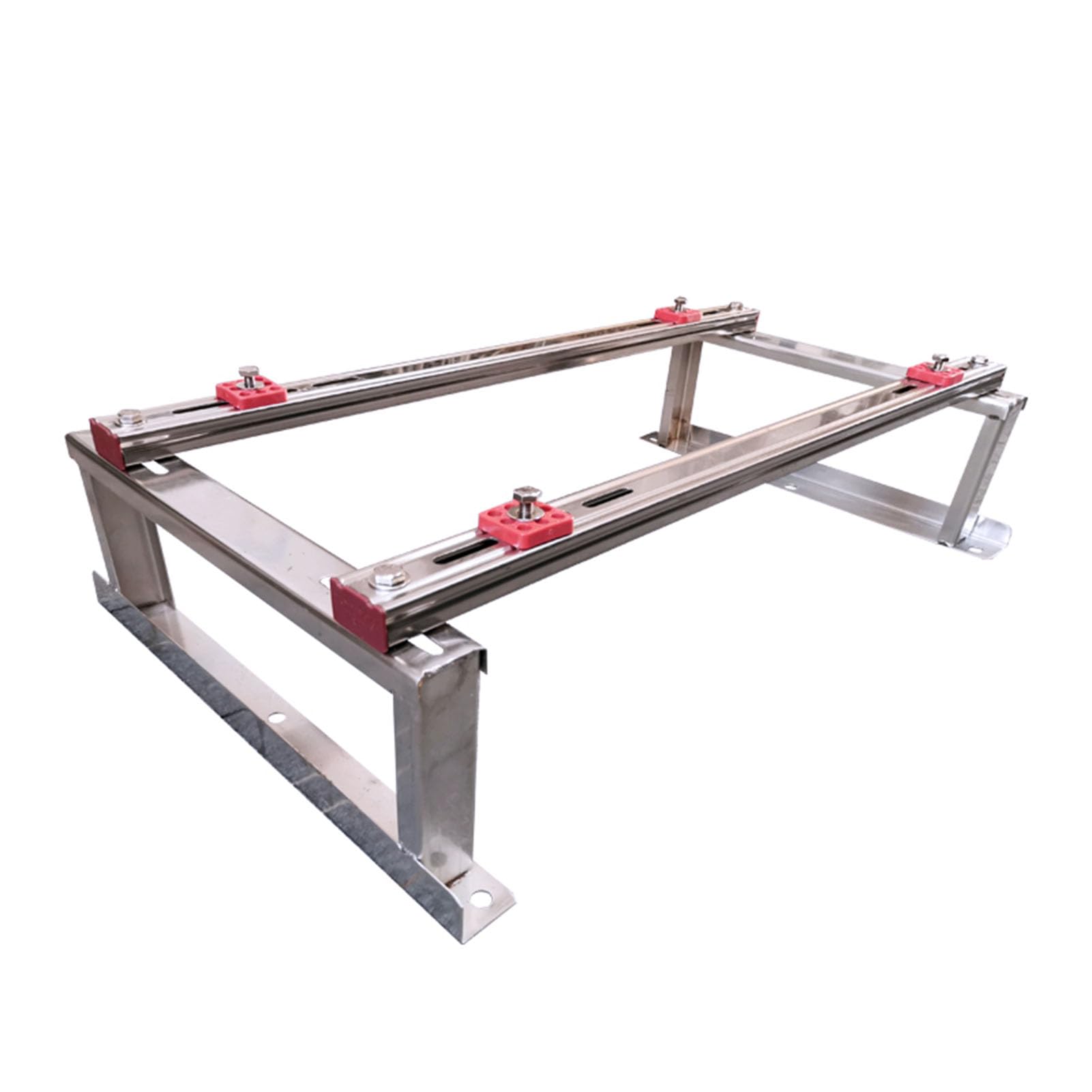 HeavyDuty uniwersalny mini podzielony wspornik klimatyzatora, zewnętrzny stojak kondensatora AC do bezkanałowych systemów pomp ciepła i sprężarek HVAC, trwała podstawa do montażu na ziemi