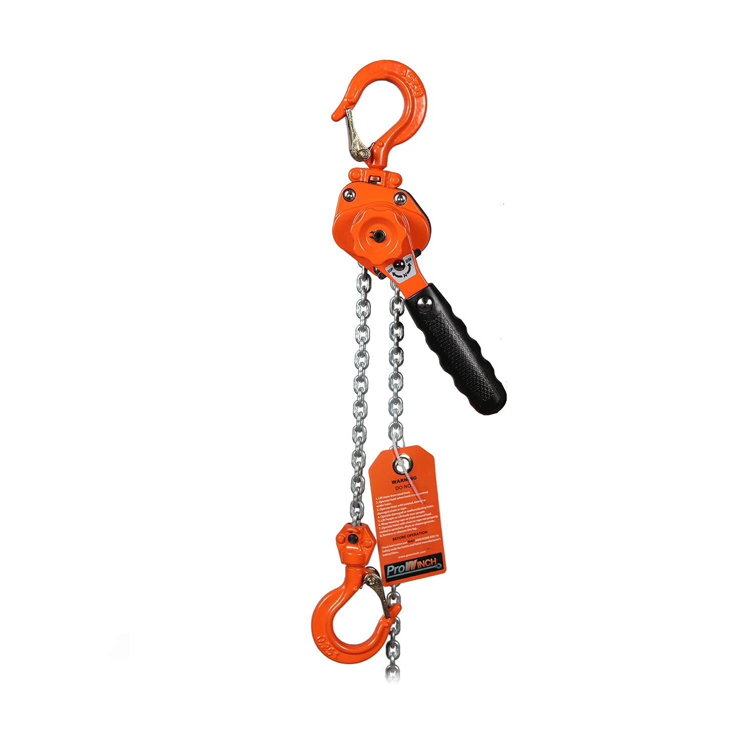 Prowinch 1 1/2 Ton Mini Lever Chain Hoist 5 ft. G100 Chain