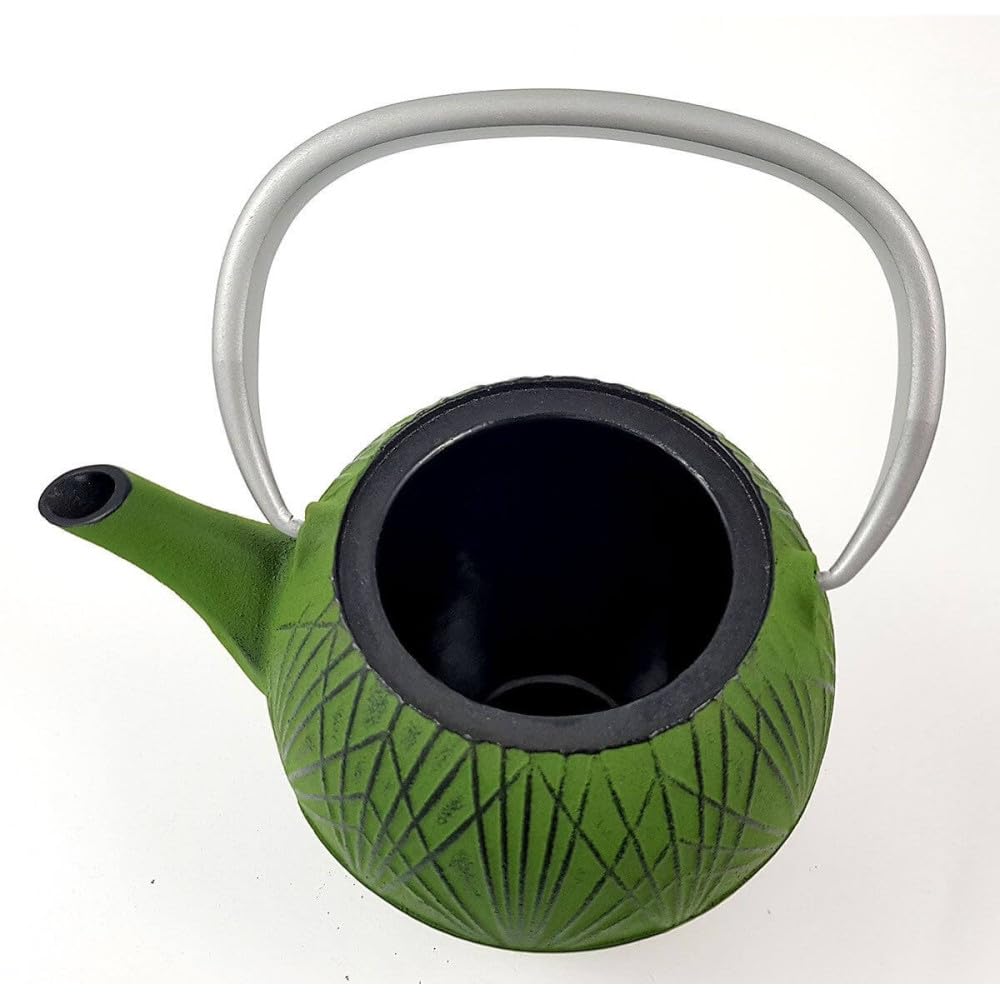 Kumo - Tetera de hierro fundido verde (1 litro)