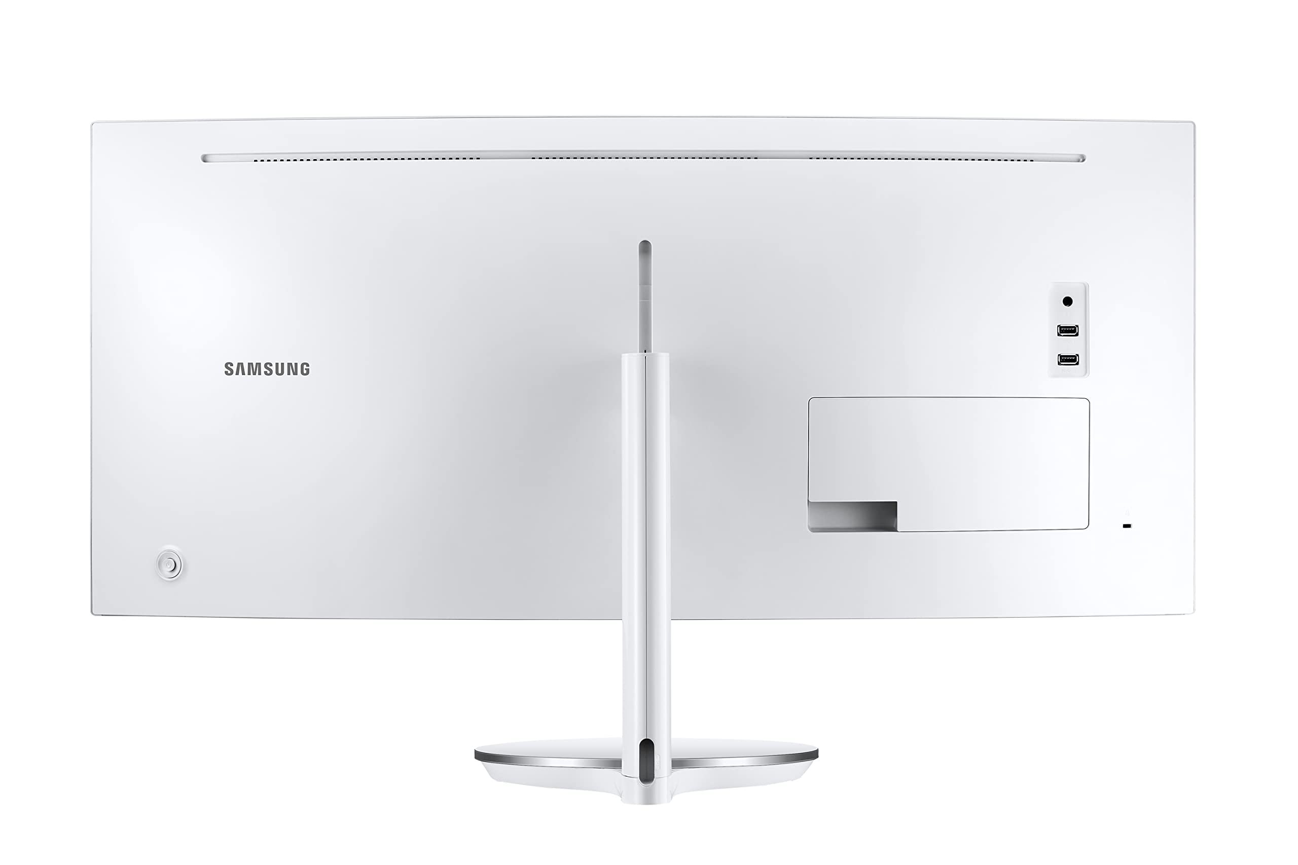 Samsung Monitor CJ79 (C34J791), Curvo (1500R), 34", 3440x1440 (Ultra WQHD), 21:9, VA, 100 Hz, 4 ms, HDMI, USB, Display Port, Thunderbolt 3, Casse Integrate, HAS, PIP e PBP, Bianco