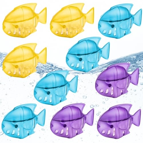 Image of Leemone Humidifier Cleaning Fish for Humidifiers & Fish Tanks, 10 Pack Humidifier Cleaner, Purifies Water, Reduces Scale