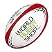 World Rugby Shop X Gilbert G-TR4000 Rugby Ball Size 5 - Durable Rugby Equipment - Triangular Surface Grip - 3 Ply Construction - Red