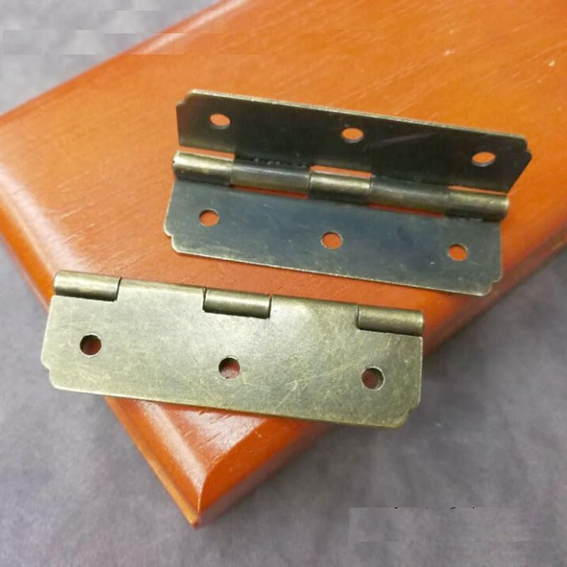 Cerniere per mobili, Cerniera for ante pieghevoli Confezione da 4/8 Scatola di legno in(8 Pack,5.6 * 3.2CM)