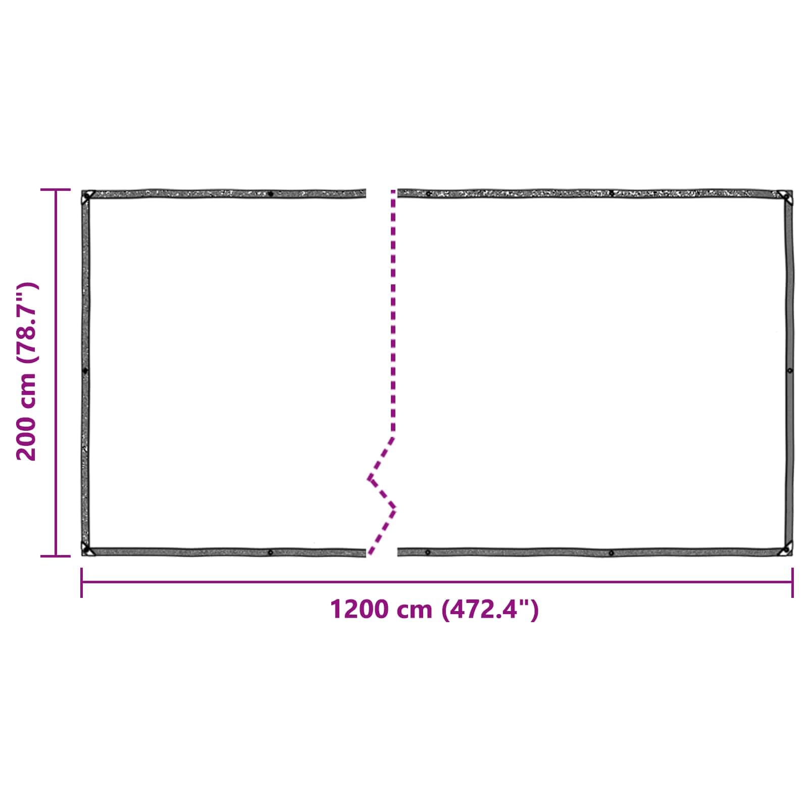 Przezroczysta osłona roślin, 2 x 12 m, plandeka PE z oczkami, odporna na warunki atmosferyczne, do ogrodu, na taras, osłona rabatek, ochrona przed zimą, folia mulczująca, ochrona przed