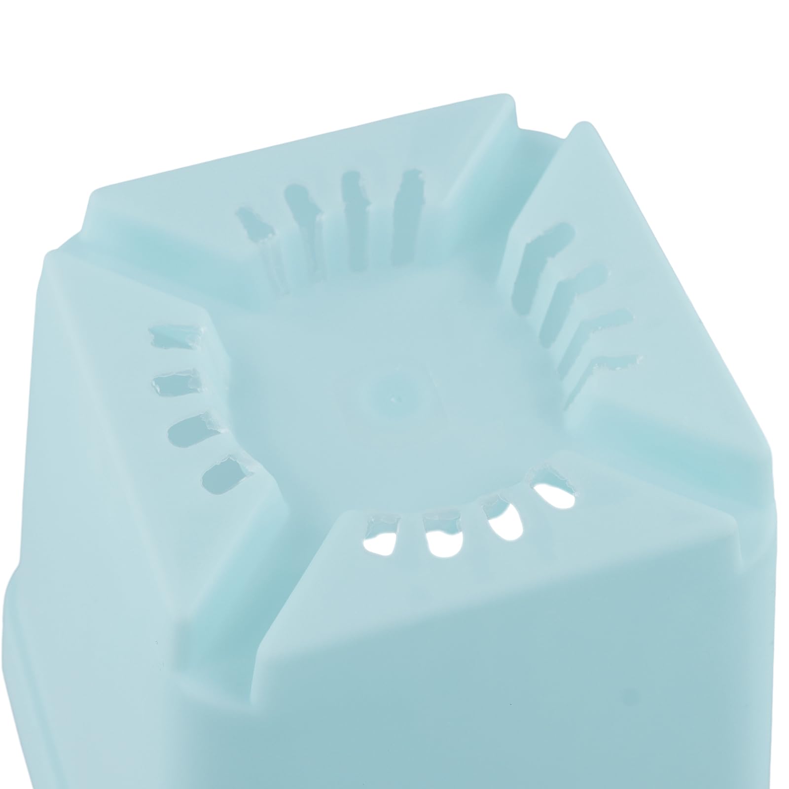 SINJEUN 60 kolorowych doniczek do sadzenia, 7 x 8 cm, ma?e doniczki na ro?liny, prostok?tne, z podstawk?, kolorowe kwadratowe doniczki z tworzywa sztucznego, do biura, na balkon