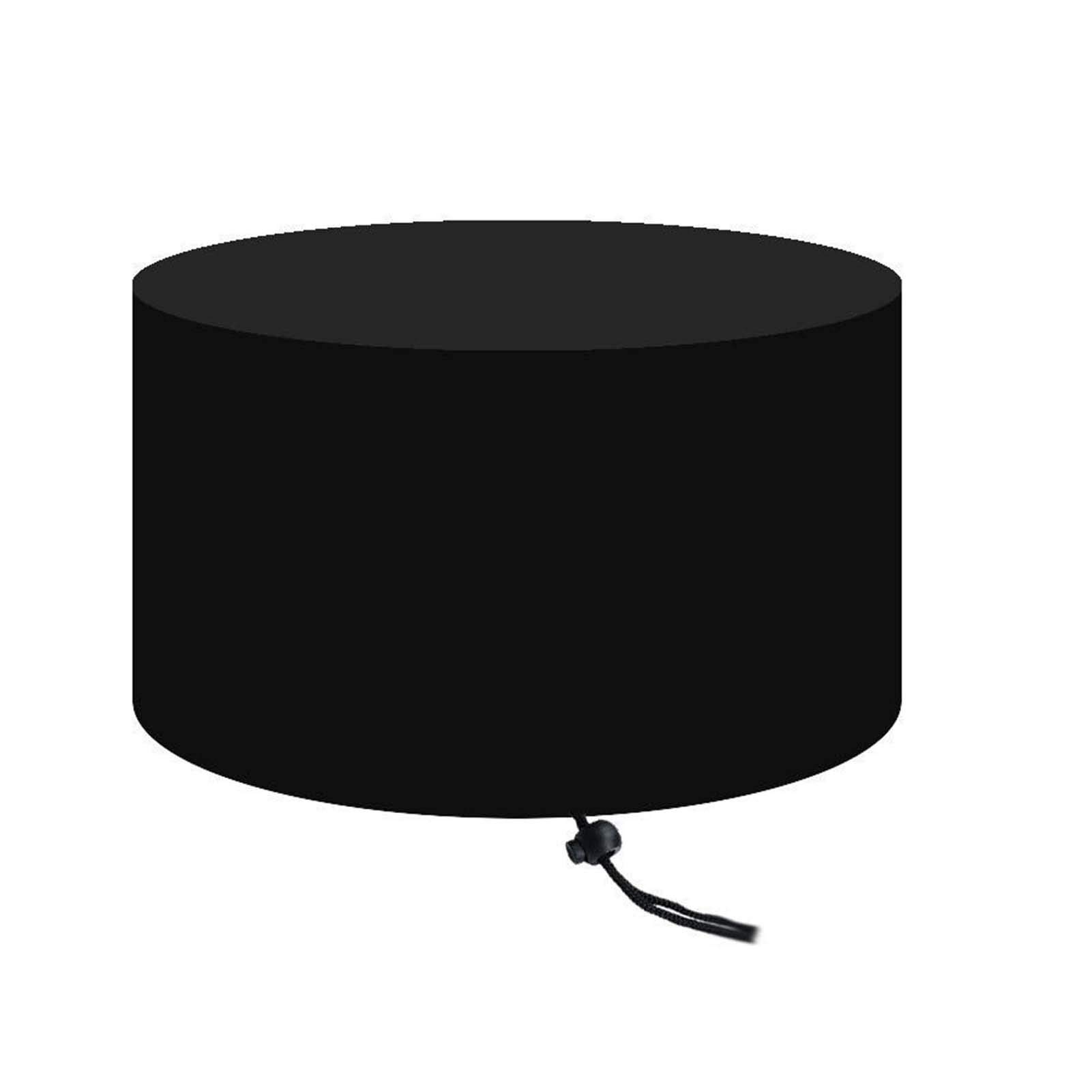 FOGUO Round Garden Furniture Covers Waterproof 94x23in, Patio Furniture Set Covers Circular, Outdoor Table Chair Set Covers, Resist to Dust UV Rain Snow, Protective Covers