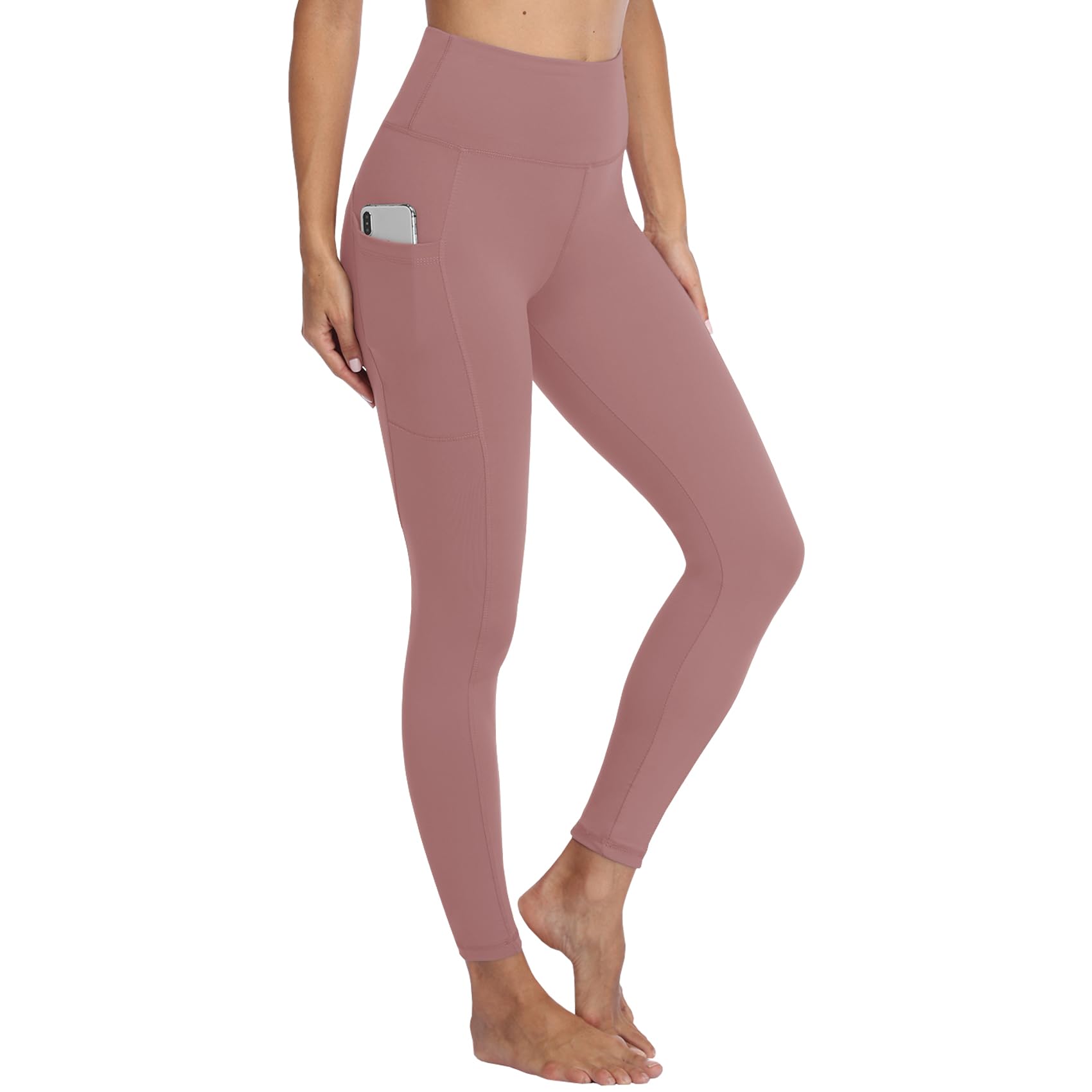 Gayhay Leggings Damen High Waist Sport Leggins mit Taschen Blickdicht Sporthose Lang Hose Bauchweg Laufhose für Sport Yoga Gym