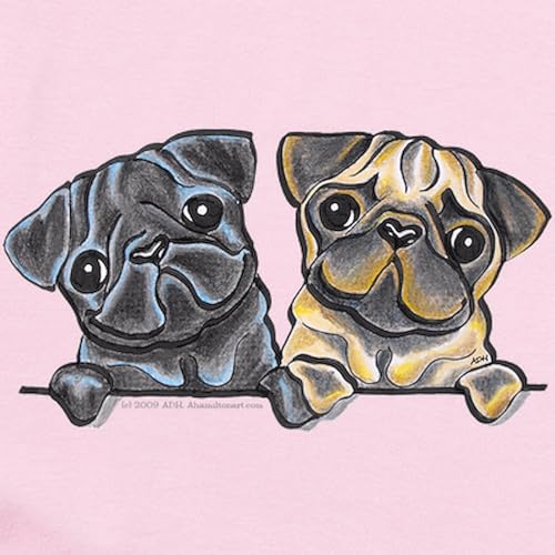 CafePress Pug Pals Infant Bodysuit Cute Infant Bodysuit Baby Romper2