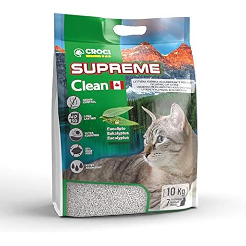 Croci Supreme Clean Eucalyptus Cat Litter 10 kg Cover