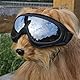 FOSDICK 2 PCS Hundebrille, Brille Hund UV-Schutz, Hunde Brille Winddicht, Sonnenbrille Hund mit Verstellbare Riemen, Hundesonnenbrille für Mittel Große Hunde, zum Autofahren, Outdoor-Aktivitäten