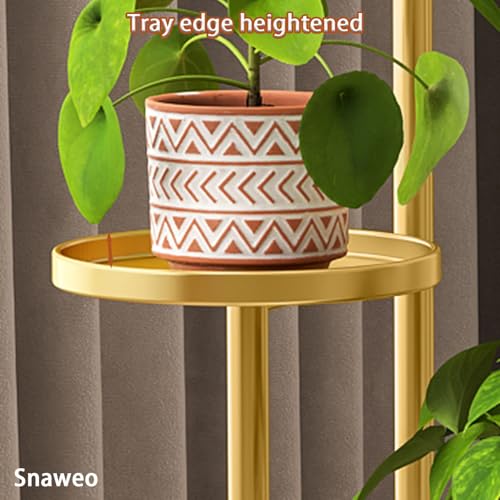 Étagère à plantes avec roulettes : support multicouche en U stable pour déplacer vos fleurs - 8