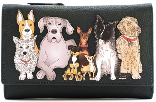 Portefeuille en cuir RFID Mala Leather Kennel Crew, l'excellence de la maroquinerie grise