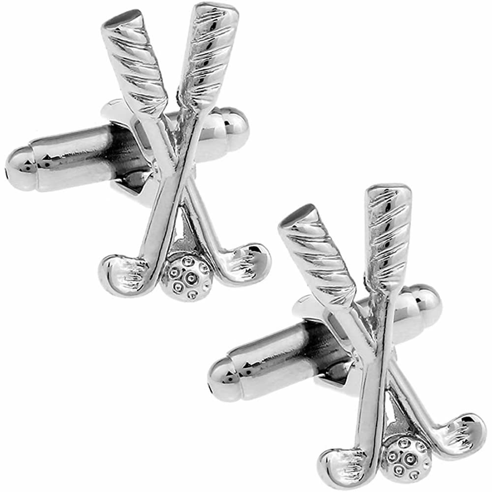 Golf Club & Ball Cufflinks