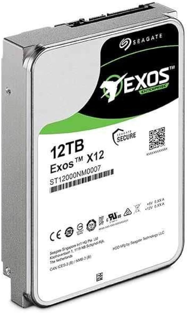 Seagate Exos X14 ST12000NM0038 12 TB Hard Drive - 512E/4Kn Format Seagate Exos X14 ST12000NM0038 12 TB Hard Drive - 512E/4Kn Format